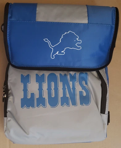 Detroit Lions 18 Can Soft-Sided Cooler with Carry Strap Classic Logo NFL NEW Cover