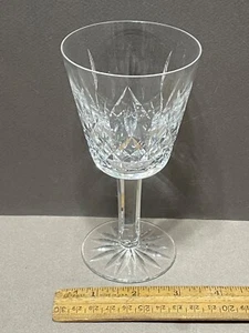 VINTAGE CRYSTAL 5 3/4" STEMED WINE GLASS WATER GOBLET - Picture 1 of 4