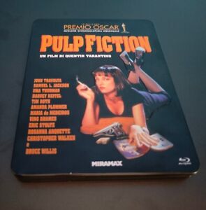 Pulp Fiction METAL BOX Steelbook - 2 Blu-ray - PRIMA EDIZIONE Quentin Tarantino 