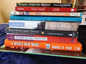 [Lot of 10] Mixed Genre Books - Humor, Fiction, Witty, National Geographic - Picture 1 of 3