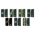 OFFICIAL NFL GREEN BAY PACKERS LOGO LEATHER BOOK CASE FOR APPLE iPOD TOUCH MP3