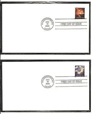 US SC # 3454-3457 Flowers  FDC . Uncacheted - Image 1 of 2