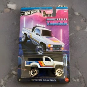 HOT WHEELS 1987 TOYOTA PICKUP TRUCK - TUBULAR TRUCKS 4/5 - Picture 1 of 2