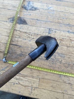 (n° 357 outil ancien, Marteau Brochoir hammer, Maréchal Ferrand - Photo 1/4