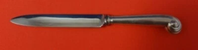 Cuchillo de fruta de plata esterlina English Onslow de Worcester HH WS empuñadura de pistola 7" Foto 1 de 2