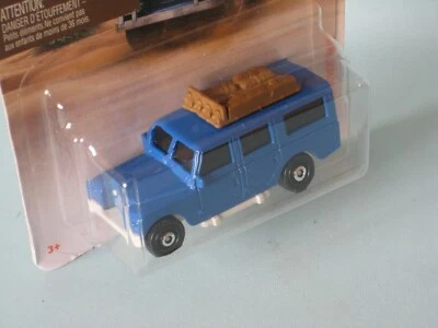 Matchbox 1965 Land Rover Gen II 110 Blue Defender Toy Model Car 70mm in USA BP C - Image 1 of 2