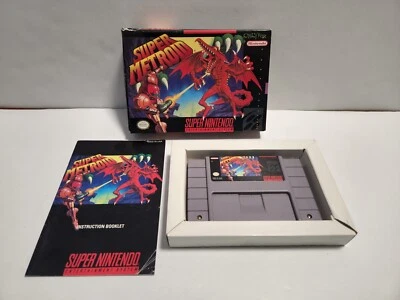 Super Metroid (Super Nintendo) SNES Complete TESTED Authentic - Image 1 of 4
