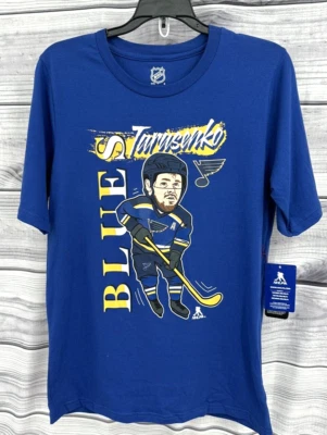 NHL APPAREL ST LOUIS BLUES VLADIMIR TARASENKO TEE  Youth Size XL 18 - 20 HOCKEY - Image 1 of 4