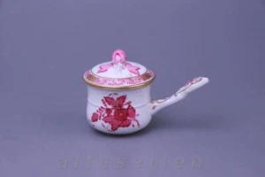Schokoladentasse mit Deckel Modell 749 Herend Ungarn Apponyi Purpur - Picture 1 of 1