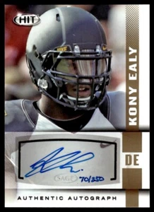 2014 SAGE HIT Autographs Kony Ealy Auto RC 70/250 Missouri Tigers #A137 - Picture 1 of 2