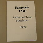 saxophone TRIOS 2 altos and tenor , SCORE