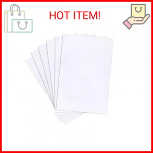 Caydo 6 Pieces Aida Cloth 14 Count White Cross Stitch Fabric for Craft Embroider - Picture 1 of 2