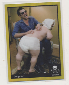 2022 Zerocool Jackass Trading Cards Gold  /10  S-22 The Poof Knoxville