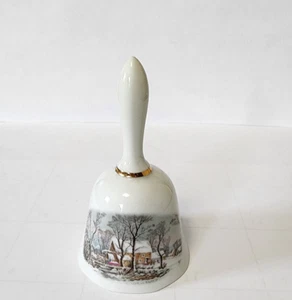 Vintage 1978 Avon Winterszene Glocke, Repräsentative Glocke, Sammler, Winter - Bild 1 von 5