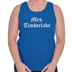 Funny Celebrity Drama Mrs Timberlake Crush Womens Tank Top Sleeveless Shirts - Picture 1 of 8