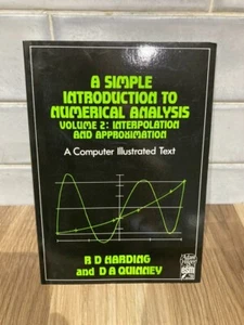 A Simple Introduction to Numerical Analysis Volume 2 with Floppy Disk - Picture 1 of 5