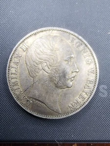 BAVARIA Thaler Maximilien II 1864 Munich - Picture 1 of 2
