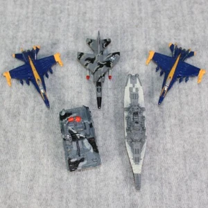 MICRO MACHINES LGT Fighter Jets Tank Battleship Vintage 1990s Mini Military Lot - Bild 1 von 23