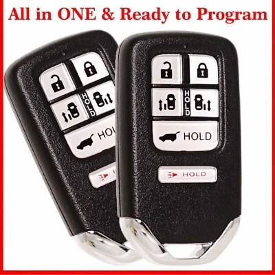 2 para 2014 2015 2016 2017 Honda Odyssey controle remoto sem chave Smart Prox chaveiro KR5V1X - Imagem 1 de 4