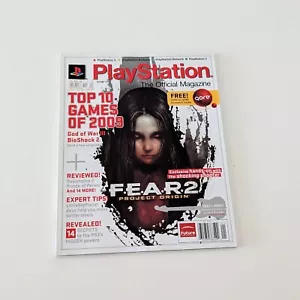 PlayStation Official Magazine Jan 09 Top Games Cover Rare OOP Gaming Mag - Picture 1 of 3