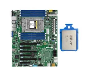 Supermicro H11SSL-i mainboard + AMD EPYC 7261 2.5GHz SP3 8-Core Processor - Bild 1 von 4