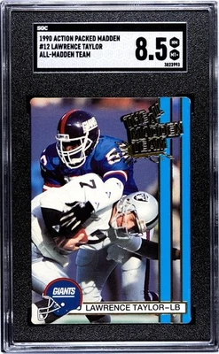 1990 Action Packed The All-Madden Team - Lawrence Taylor #12 - Image 1 of 2