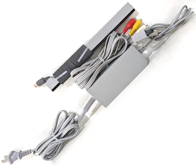 Cord Set Power Cord AV Cable Sensor Bar ONLY Nintendo Wii Genuine OEM Original - Image 1 of 3