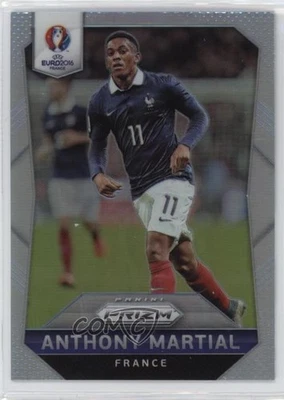 2016 Panini Prizm UEFA Euro Silver Prizm Anthony Martial #10 - Image 1 of 2