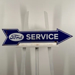 Insegna smaltata Ford - 90x21 cm (35,4x8,3") - Bella decorazione in... - Picture 1 of 17