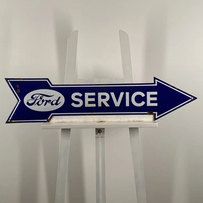 Insegna smaltata Ford - 90x21 cm (35,4x8,3") - Bella decorazione in... - Image 1 of 4