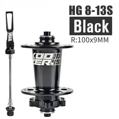 Front Hub NBK 2 Bearing Cube Bushings Hubs 100x9MM 100x15MM 28/32/36 Holes HG - Image 1 of 4