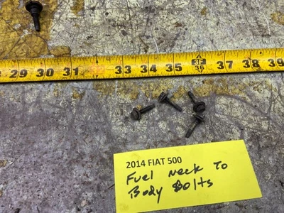 12-18 2 Door FIAT 500   FUEL NECK TO BODY BOLTS - Image 1 of 4