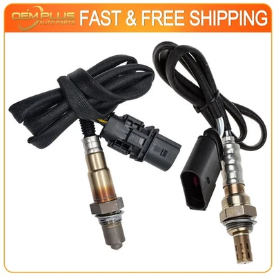 Sensor de oxígeno O2 ascendente y descendente 2 piezas para Volkswagen Beetle L5 2006 2007 2008 2,5 L Foto 1 de 4