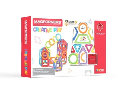 Juego de 74 piezas MAGFORMERS Creative Play 63189 Foto 1 de 4