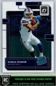 2022 Donruss Optic Khalil Shakir #294 Rookie Buffalo Bills - Picture 1 of 2