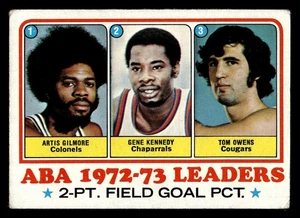 1973-74 Topps Artis Gilmore Gene Kennedy Tom Owens #235 VG - Picture 1 of 2