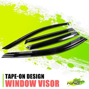 4 piezas viseras de ventana protector solar deflector de lluvia pantalla de ventilación para 17-24 Mazda CX-5 - Imagen 1 de 5