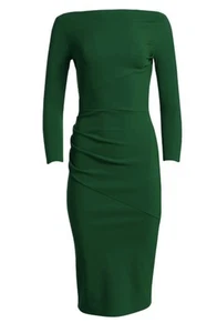 NUEVO CON ETIQUETAS - Vestido Vaina Chiara Boni La Petite Robe Sotera Jersey Elástico, Talla 10 (46) - Imagen 1 de 9