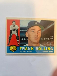 1960 TOPPS FRANK BOLLING #482 VG/EX COMBINED SHIPPING - Imagen 1 de 2