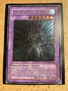 Yu-Gi-Oh! Elementarheld Aqua Neos POTD-DE031 Ultimate Rare Near Mint- Los2 - Bild 1 von 22