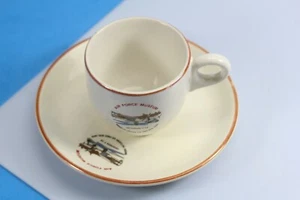 Museo Base de la Fuerza Aérea Wright Patterson, Ohio. Taza de té y platillo recuerdo. - Imagen 1 de 8
