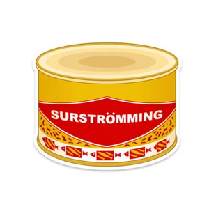 Surstromming Stinky Fish Sticker - Picture 1 of 14