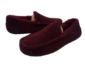 UGG ASCOT MEN SLIPPER SUEDE WILD GRAPE US 9  /UK 8 /EU 42 /JP 27 - Picture 1 of 4