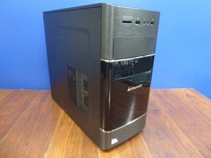 LENOVO H520 TOWER PC INTEL PENTIUM G2030 3.0GHz 8GB 500GB WINDOWS 10 HOME FEDEX - Picture 1 of 11