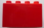 Lego DUPLO - kamień 8 szt. bardzo wysoki (2x4) - czerwony