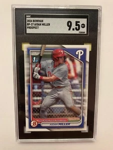 2024 Bowman Prospects #BP-27 Aidan Miller (RC) SGC 9.5 - Picture 1 of 3