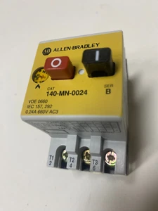 Allen Bradley 140-MN-0024 0.16-0.24A Series B Manual Motor Starter - Picture 1 of 4