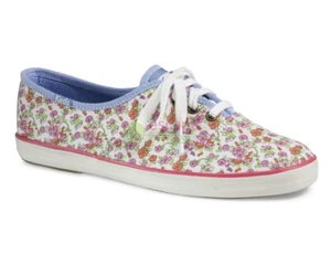 Keds Champion Floral Womens US7.5 UK5 EU38 - Floral White - Picture 1 of 9