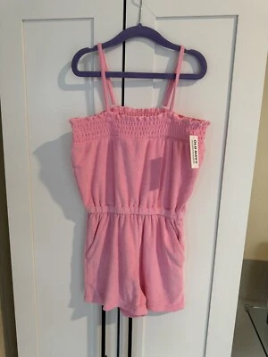 Mameluco Cubre Natación Antiguo Azul Marino Rosa Niñas Talla Pequeña (6-7) Foto 1 de 4