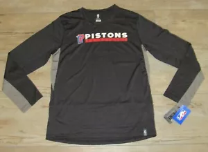 Detroit Pistons NBA Long Sleeve Shooting Warm-up Shirt Jersey Size Youth XL - Picture 1 of 3
